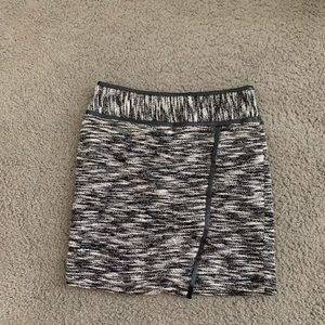 WHBM Black & White Skirt